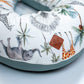 Coussin d’allaitement ergonomique + housse, Safari