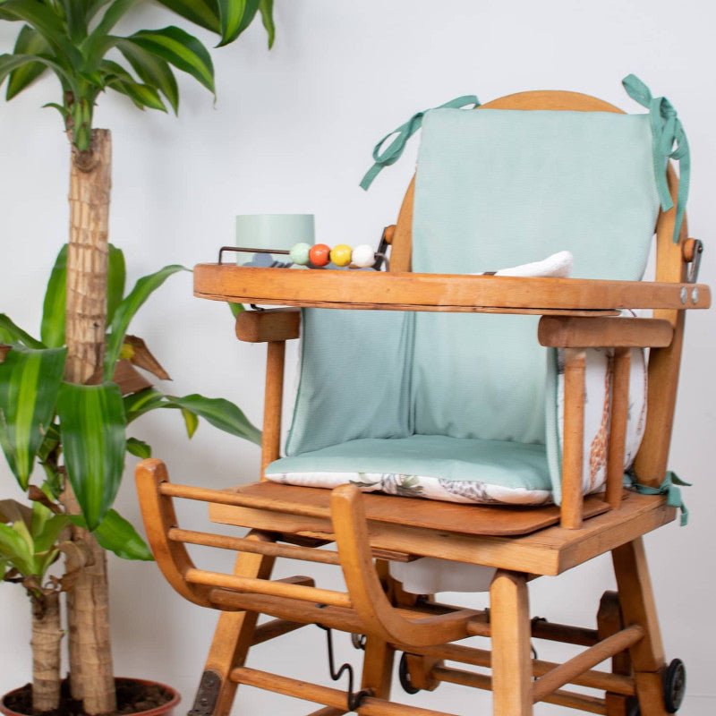 Coussin de chaise haute réversible, Safari