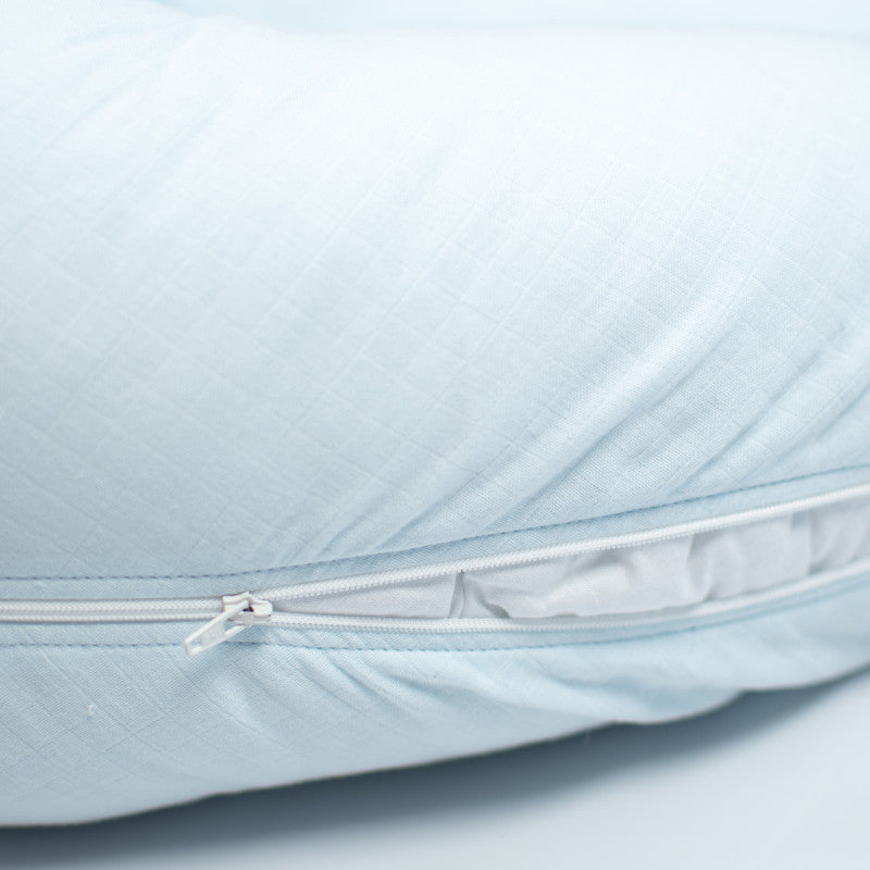 Coussin de maternité et d’allaitement + housse en gaze de coton