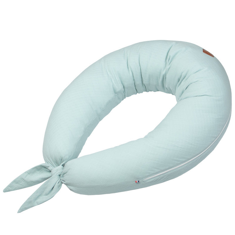 Coussin de maternité et d’allaitement + housse en gaze de coton