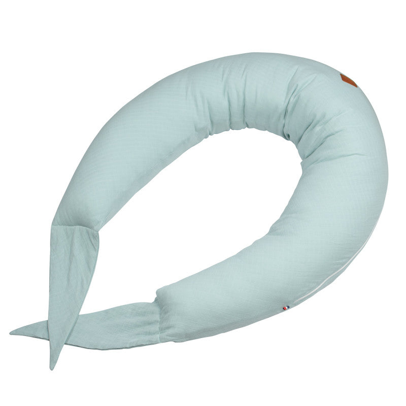 Coussin de maternité et d’allaitement + housse en gaze de coton