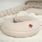 Coussin de maternité et d’allaitement + housse en gaze de coton