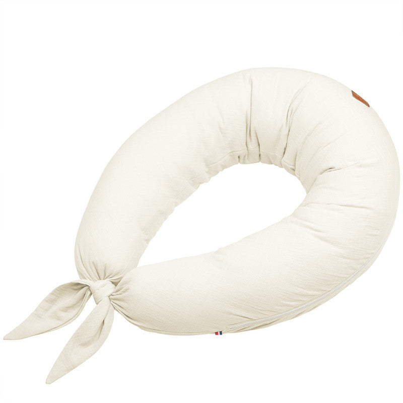 Coussin de maternité et d’allaitement + housse en gaze de coton