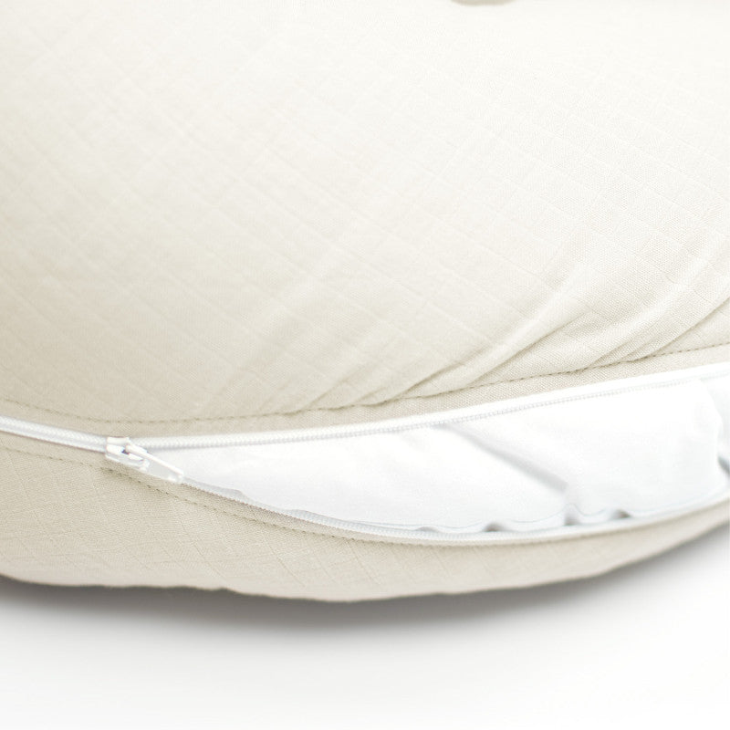 Coussin de maternité et d’allaitement + housse en gaze de coton