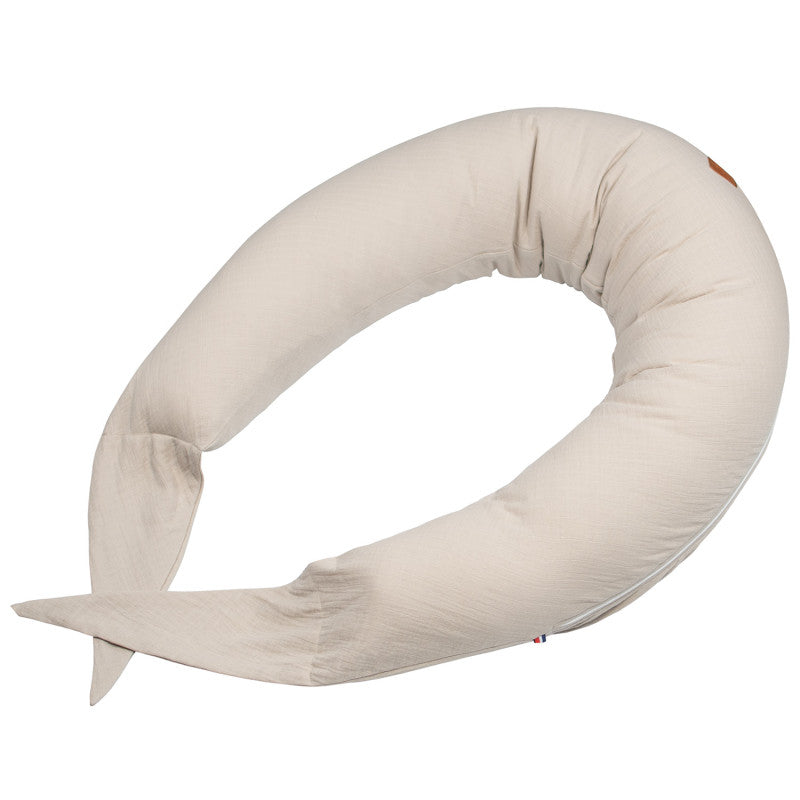 Coussin de maternité et d’allaitement + housse en gaze de coton