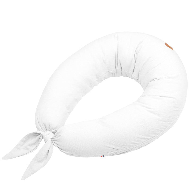 Coussin de maternité et d’allaitement + housse en gaze de coton