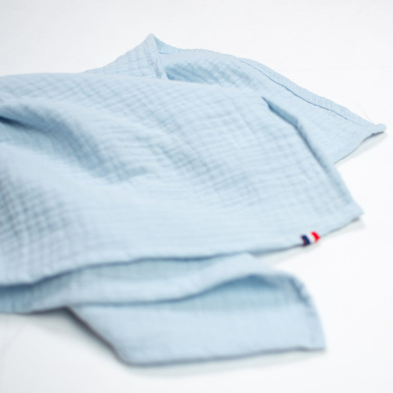 Doudou Conejo personalizable en gasa de algodón, Jeanne