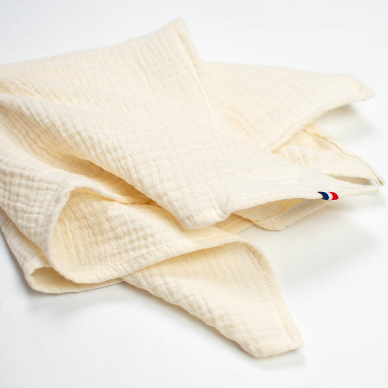 Doudou Lapin personnalisable en gaze de coton, Jeanne