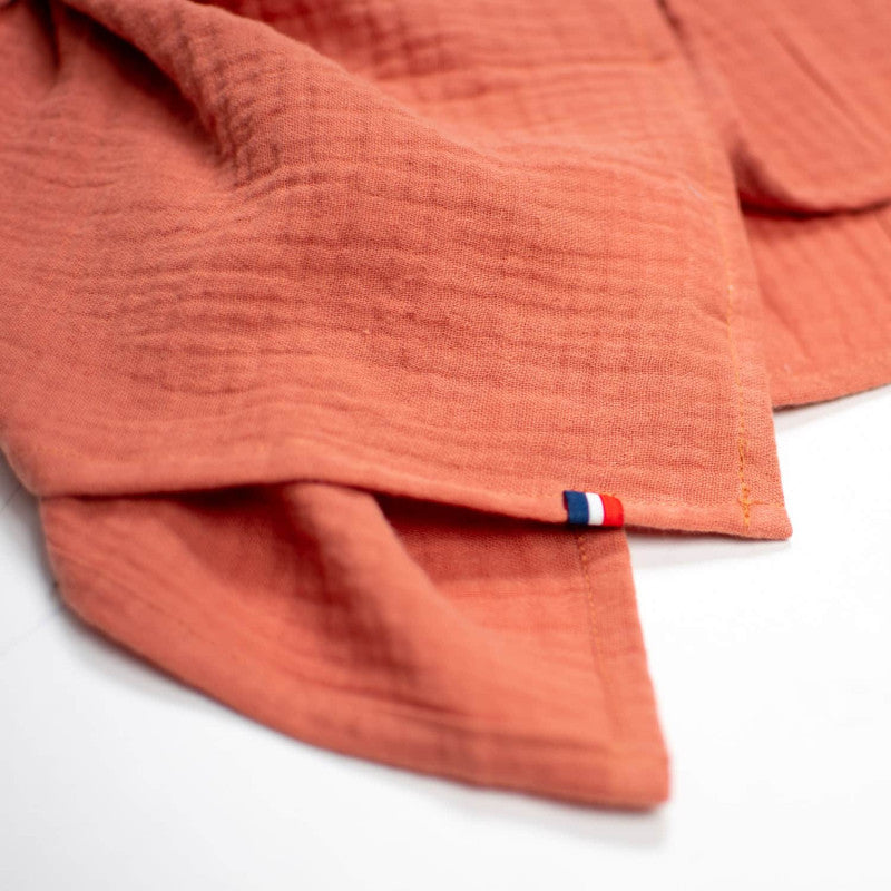 Doudou Lapin personnalisable en gaze de coton, Jeanne