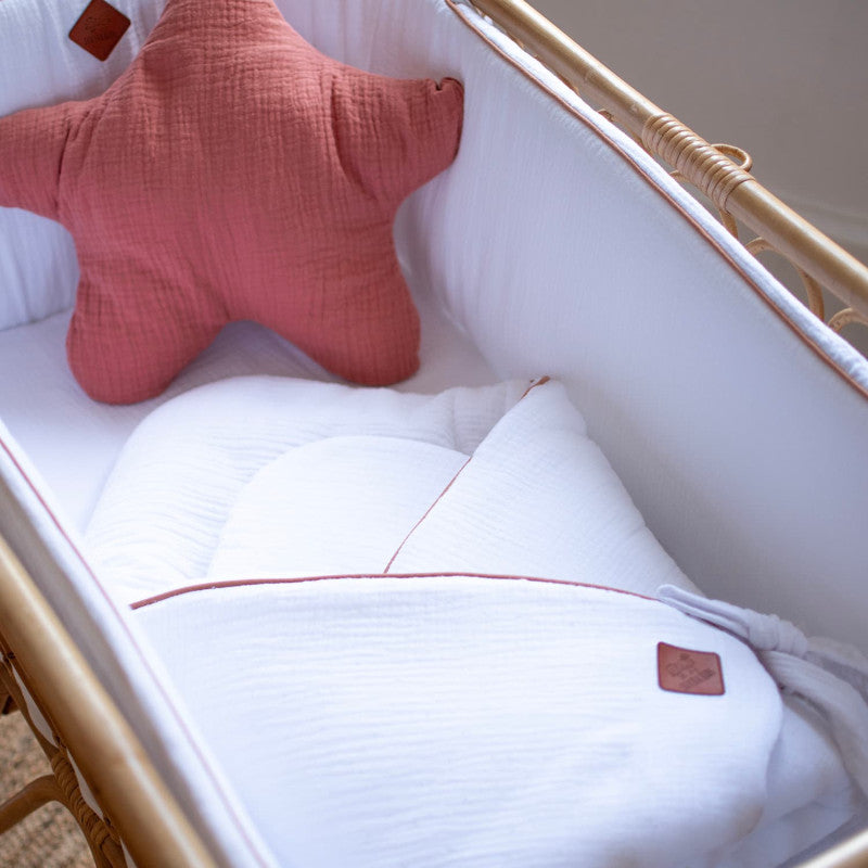 Gigoteuse d'emmaillotage en gaze de coton, Jeanne