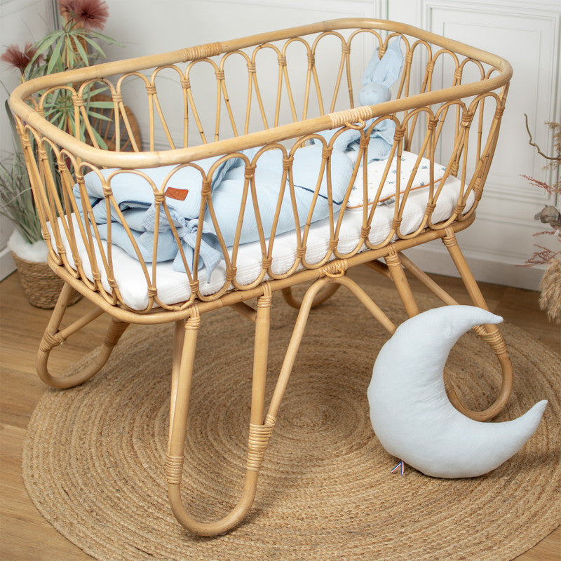 Gigoteuse d'emmaillotage en gaze de coton, Jeanne