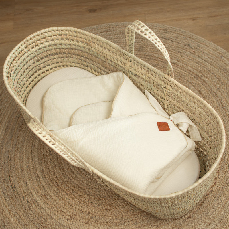 Gigoteuse d'emmaillotage en gaze de coton, Jeanne