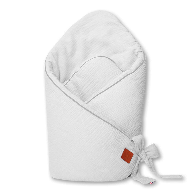 Gigoteuse d'emmaillotage en gaze de coton, Jeanne