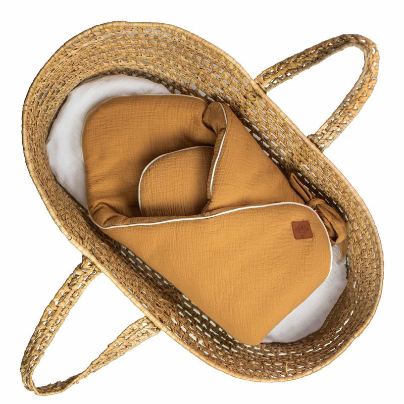 Gigoteuse d'emmaillotage en gaze de coton, Jeanne