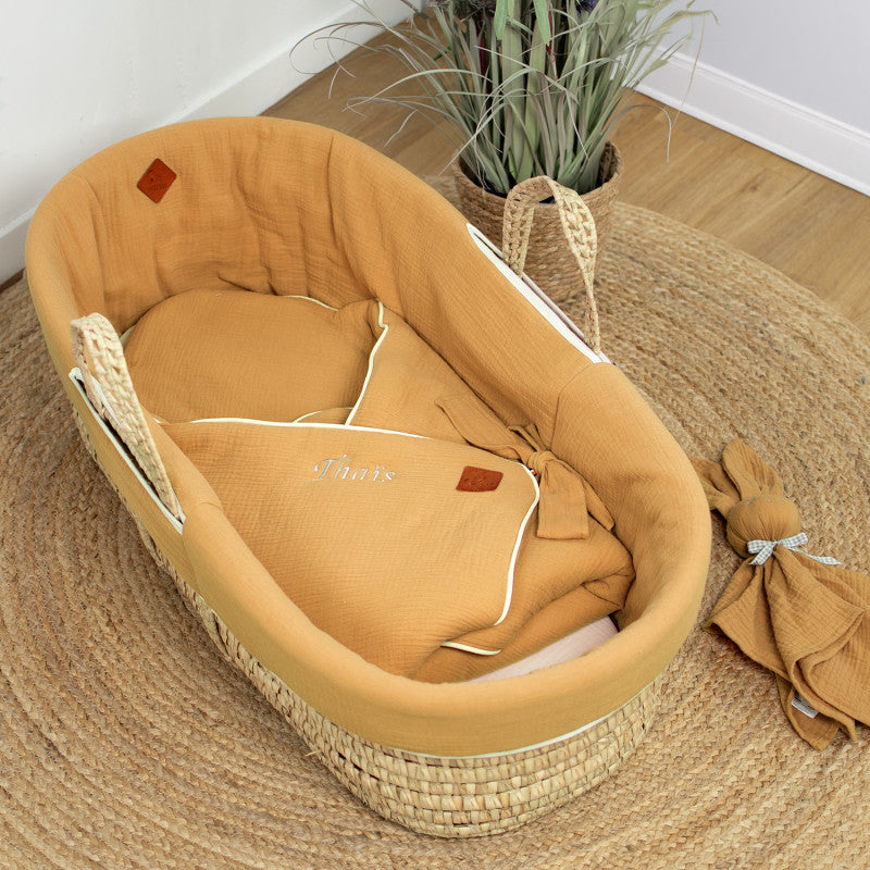 Gigoteuse d'emmaillotage en gaze de coton, Jeanne