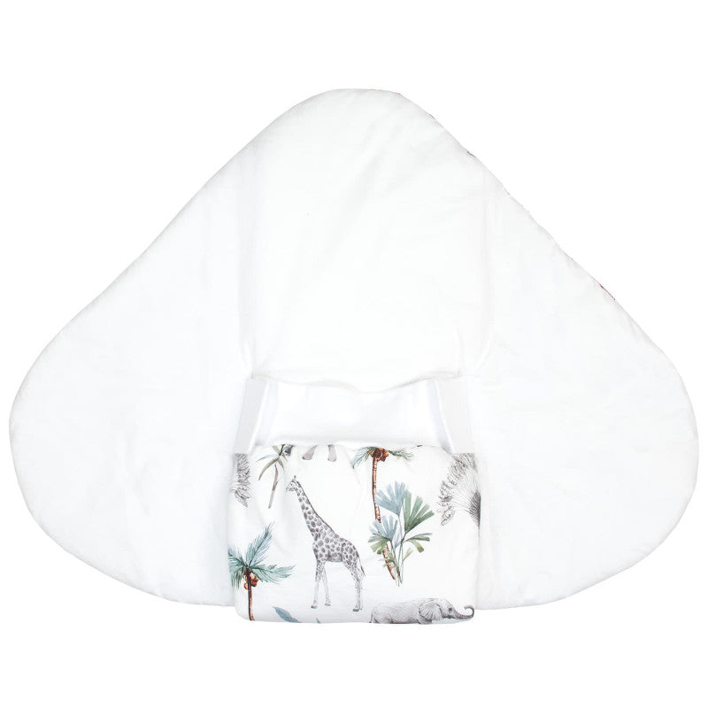 Gigoteuse d’emmaillotage évolutive en coton,Safari