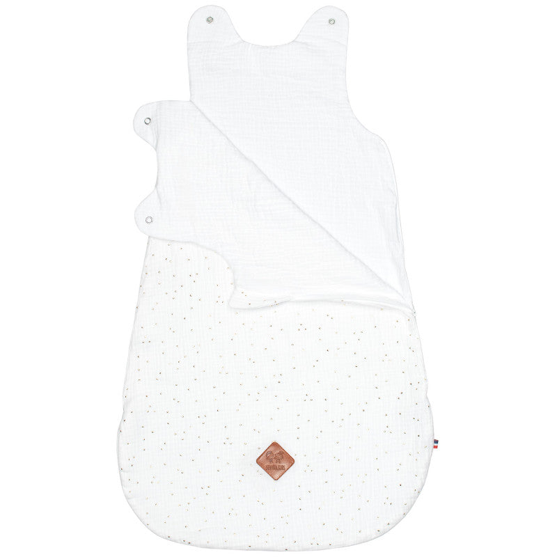 Gigoteuse été TOG 0,5 en gaze de coton, Jeanne