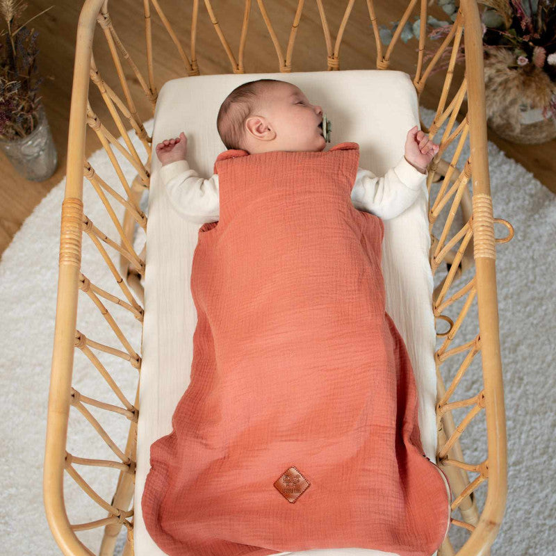 Gigoteuse été TOG 0,5 en gaze de coton, Jeanne