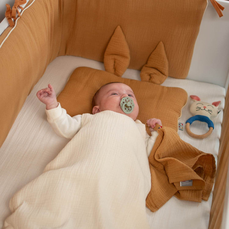 Gigoteuse été TOG 0,5 en gaze de coton, Jeanne