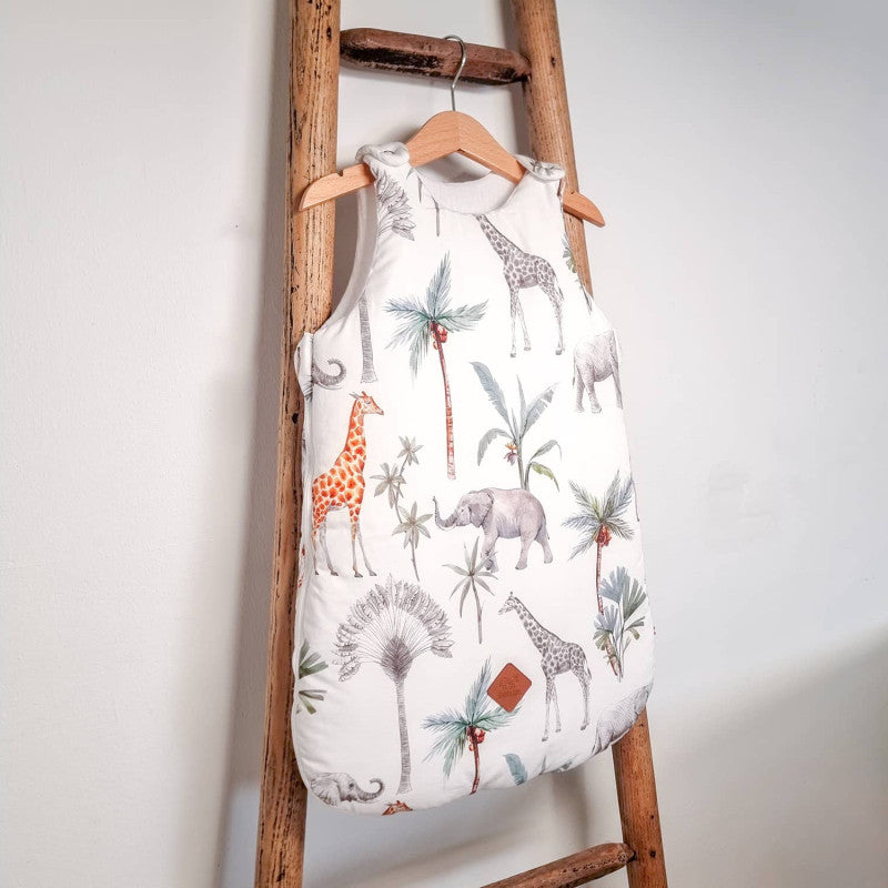 Gigoteuse sans manches TOG 2 satin de coton, Safari