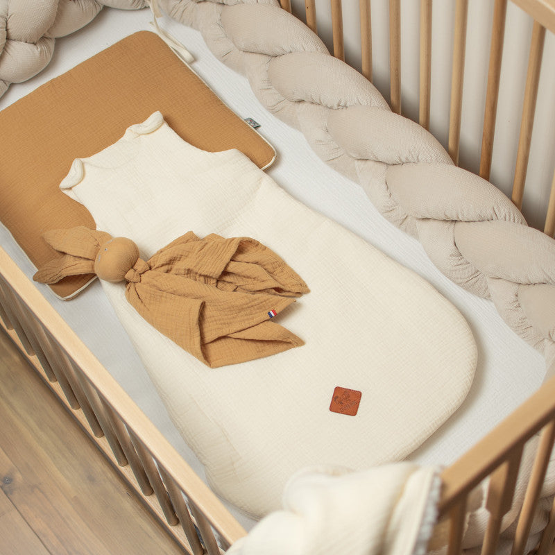 Gigoteuse sans manches en gaze de coton, Jeanne