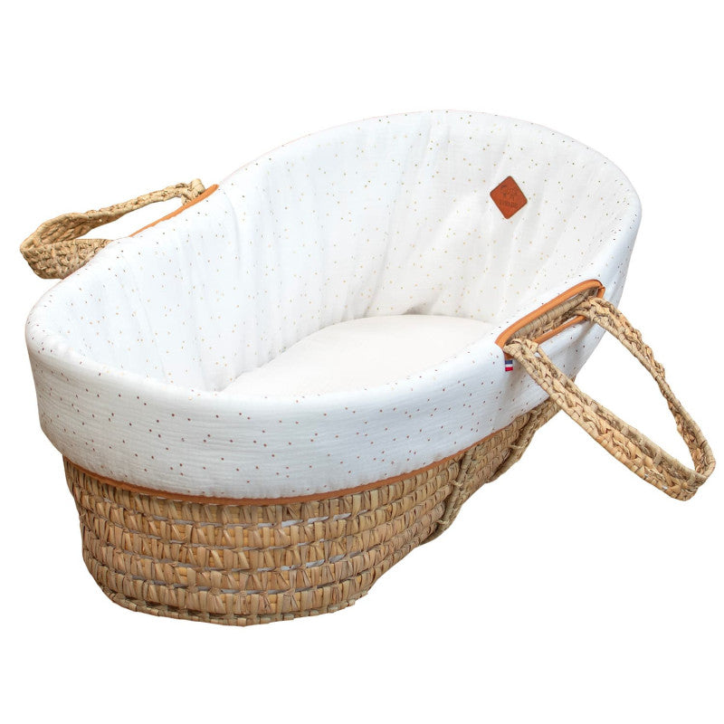 Vestidura de capazo en gasa de algodón, Pois Dorés