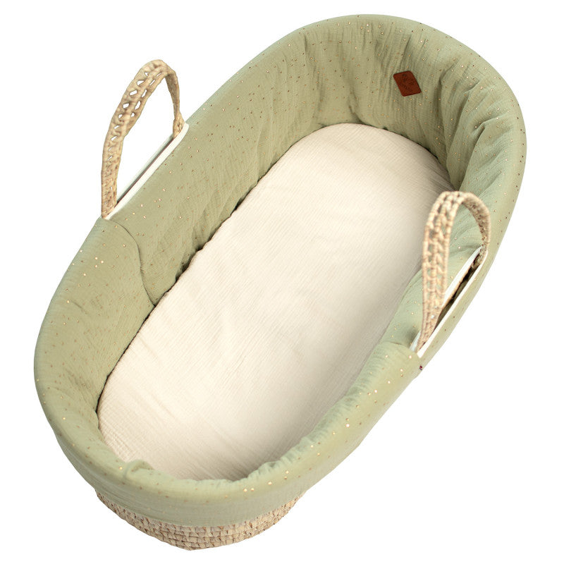 Vestidura de capazo en gasa de algodón, Pois Dorés