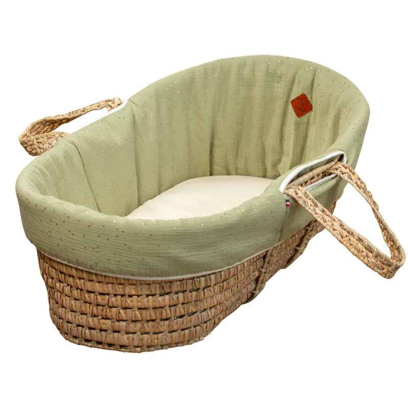 Vestidura de capazo en gasa de algodón, Pois Dorés