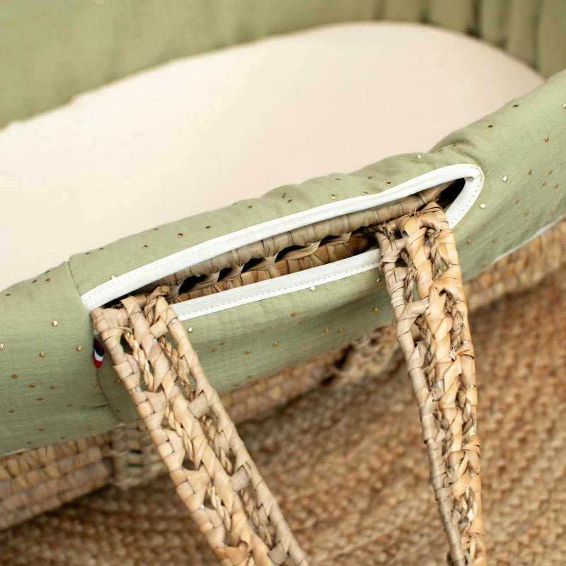 Vestidura de capazo en gasa de algodón, Pois Dorés