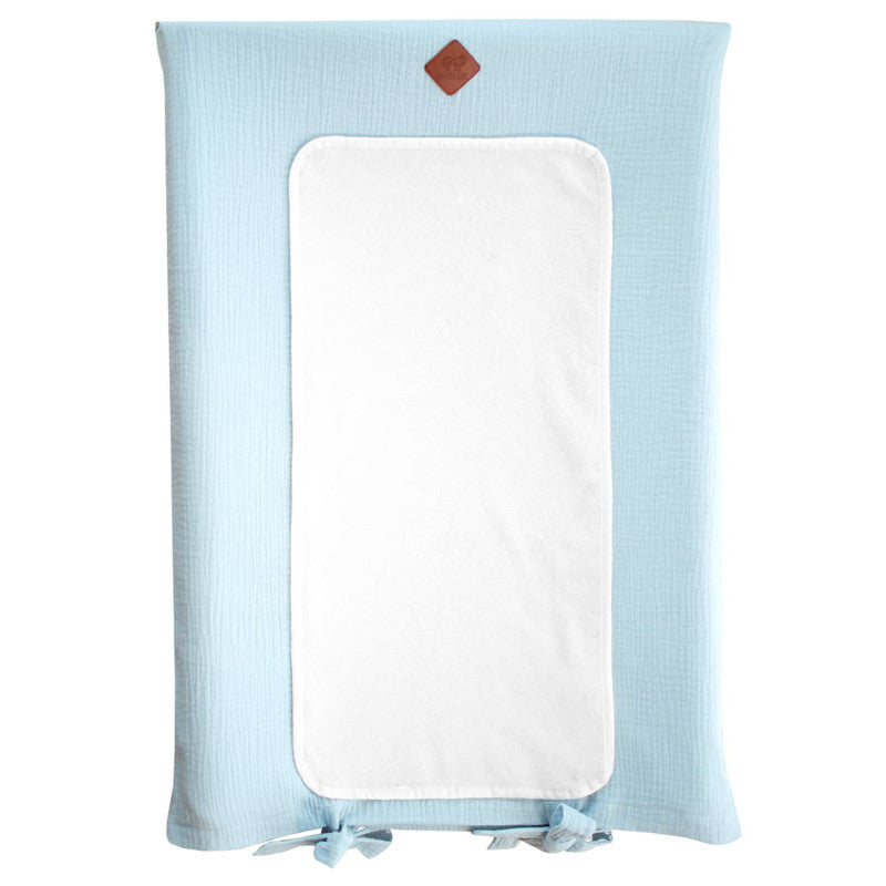 Housse de matelas à langer en gaze de coton, Jeanne