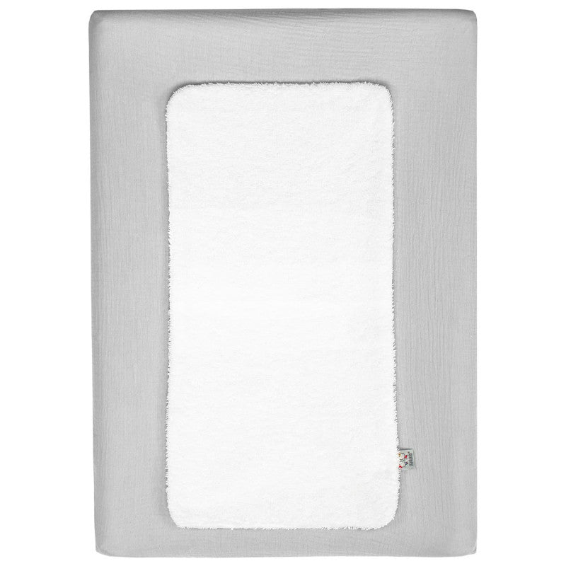 Housse de matelas à langer + éponge bambou, Jeanne