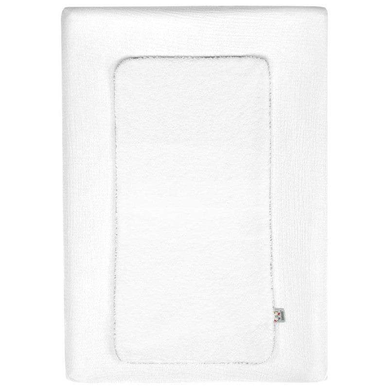 Housse de matelas à langer + éponge bambou, Jeanne