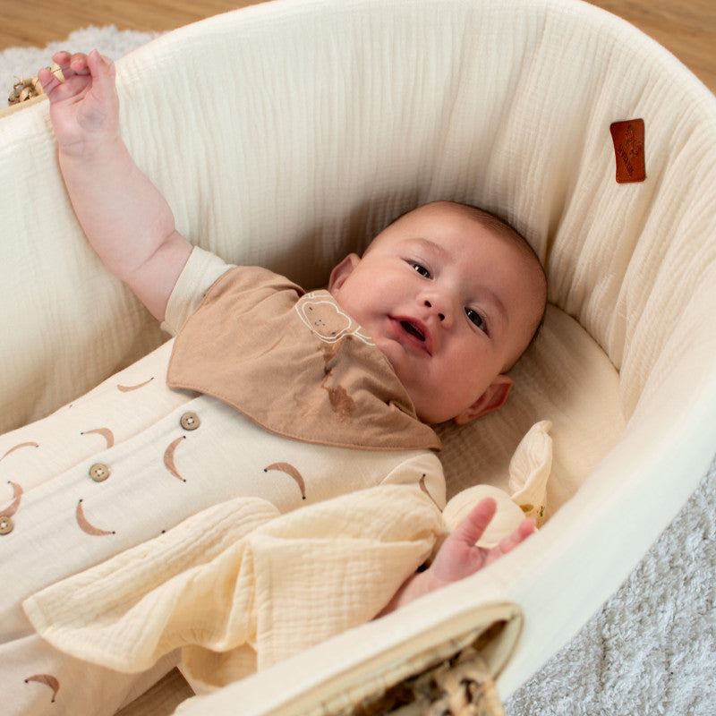 Lange en gaze de coton, Jeanne