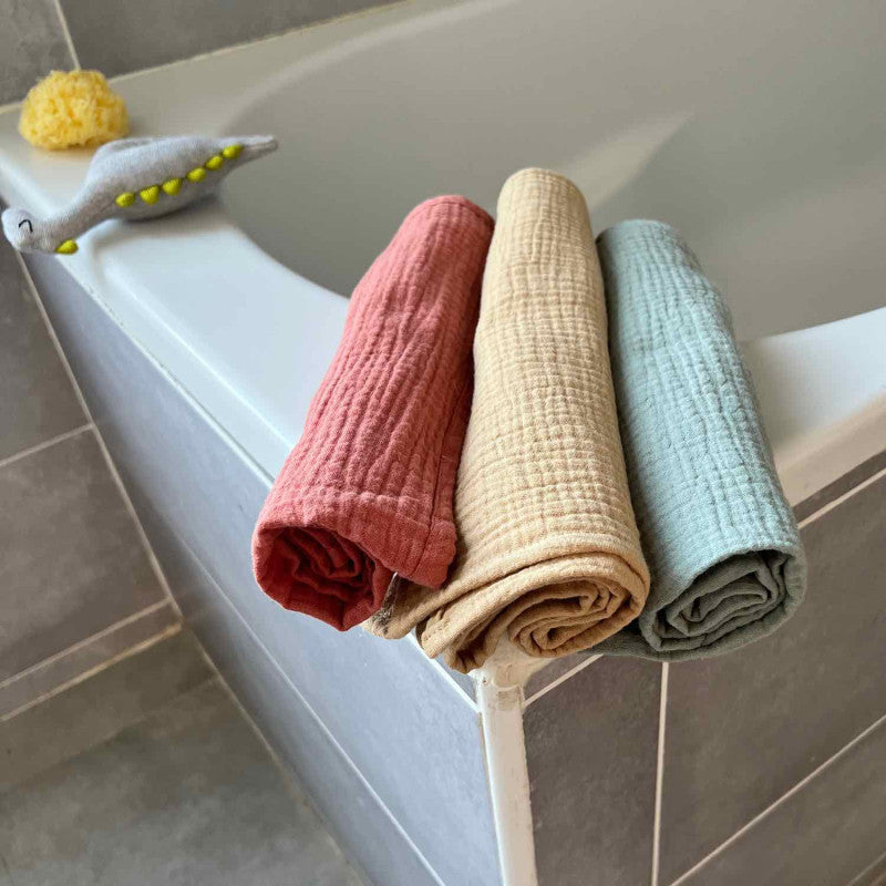 Lange en gaze de coton, Jeanne