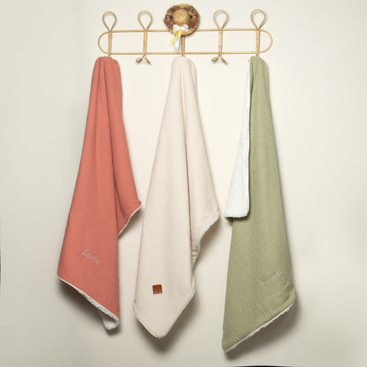 Manta de sherpa reversible