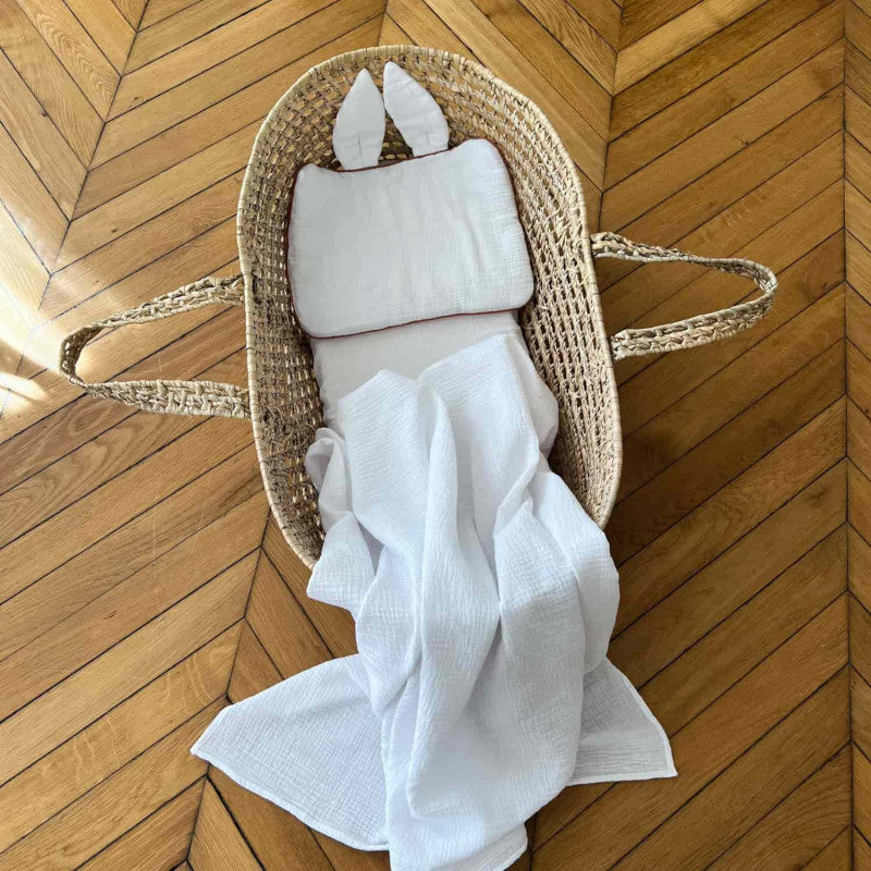 Maxi lange en gaze de coton, Jeanne