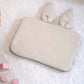 Jeanne flat rabbit pillow in cotton gauze