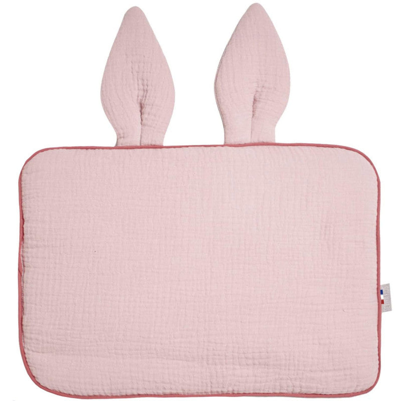 Jeanne flat rabbit pillow in cotton gauze