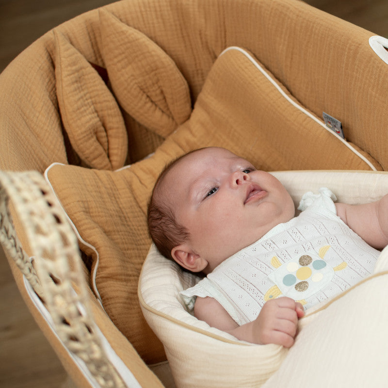Jeanne flat rabbit pillow in cotton gauze