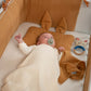 Jeanne flat rabbit pillow in cotton gauze