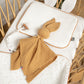 Jeanne flat rabbit pillow in cotton gauze
