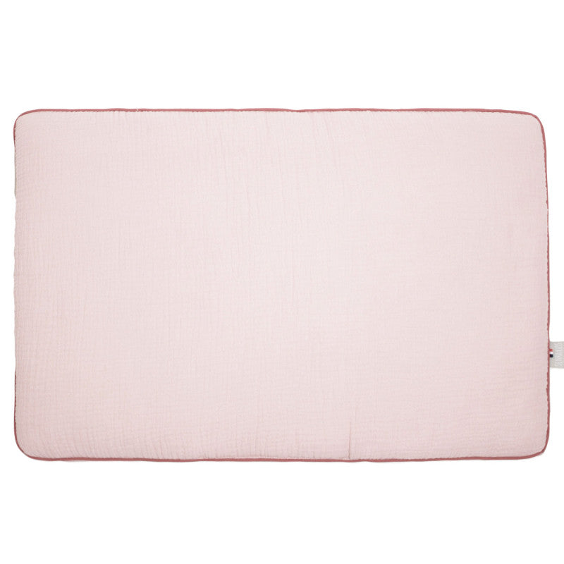 Oreiller plat en gaze de coton, Jeanne