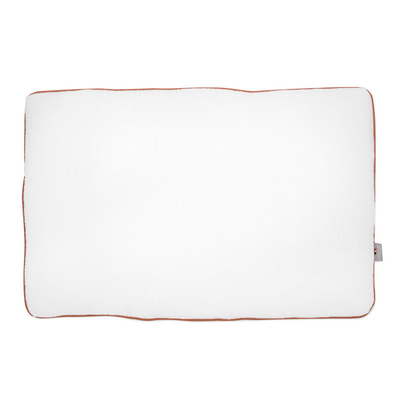 Oreiller plat en gaze de coton, Jeanne