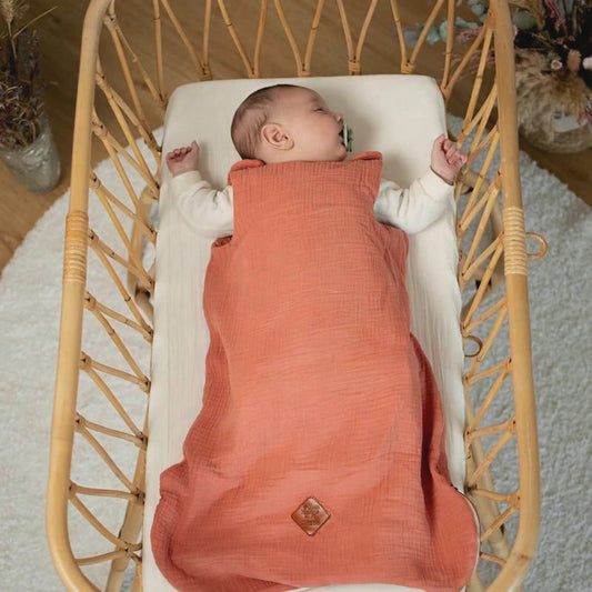 Gigoteuse été TOG 0,5 en gaze de coton, Jeanne