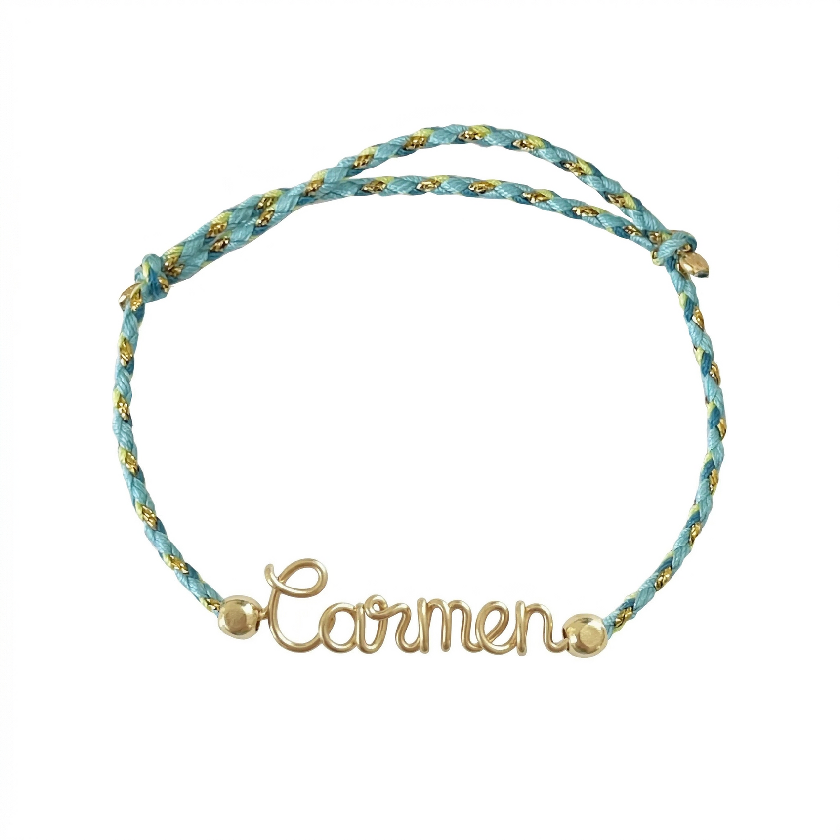 Bracelet tresse personnalisé