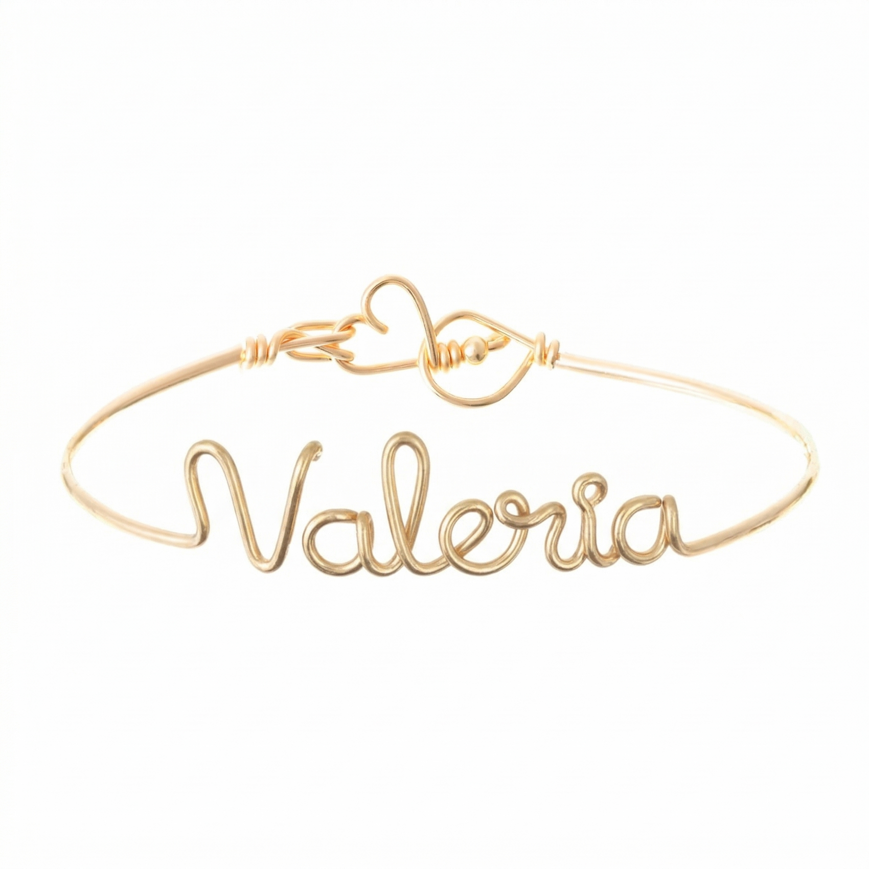 Bracelet Jonc personnalisable / 9 caratères max