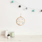 Custom round drum wall frame - Blue Dream