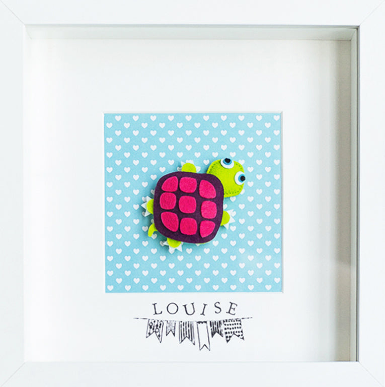 Tableau déco Enfant et Bébé personnalisé - Tortue