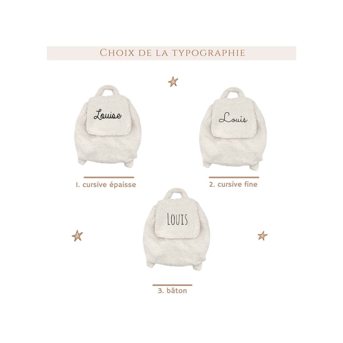 Sac à dos Sherpa personnalisable