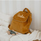 Sac à dos velours côtelé personnalisable